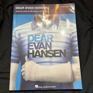 Dear Evan Hansen Vocal Selections book Hal Leonard vocal line with piano